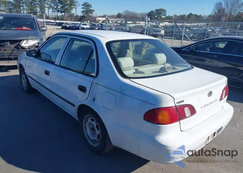 1998 Toyota Corolla Ve z USA, uszkodzony, nr VIN 2T1BR12E8WC051015